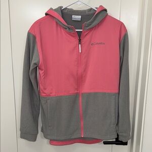 Columbia Kids' Pink and Gray Hoodie